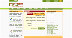 Desktop Screenshot of diffusionecasa.it