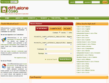 Tablet Screenshot of diffusionecasa.it